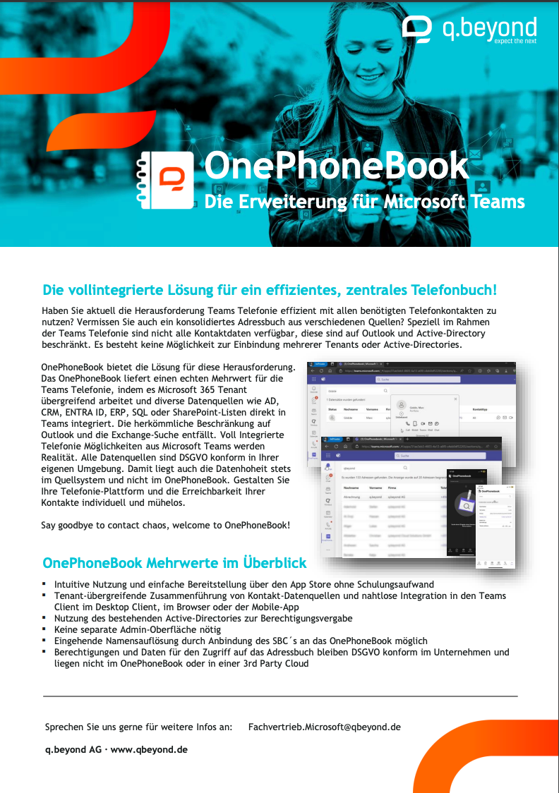 Coverimage OnePhoneBook