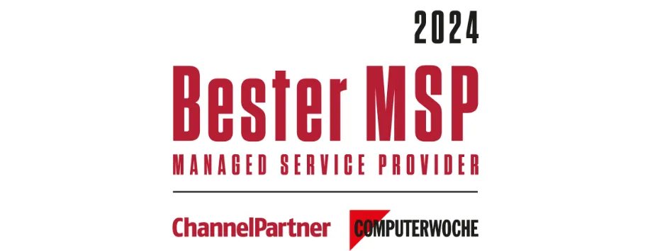 ChannelPartner / Computerwoche – Bester Managed Service Provider 2024