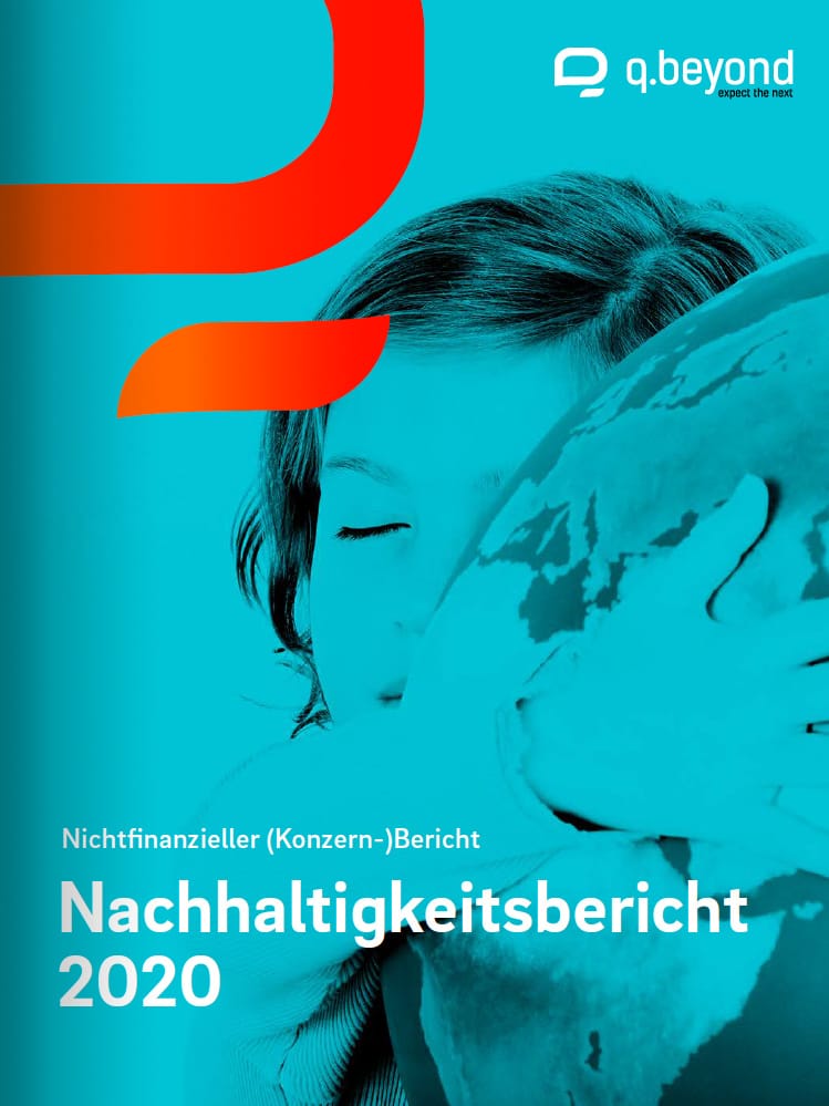 Cover Nachhaltigkeitsbericht 2020