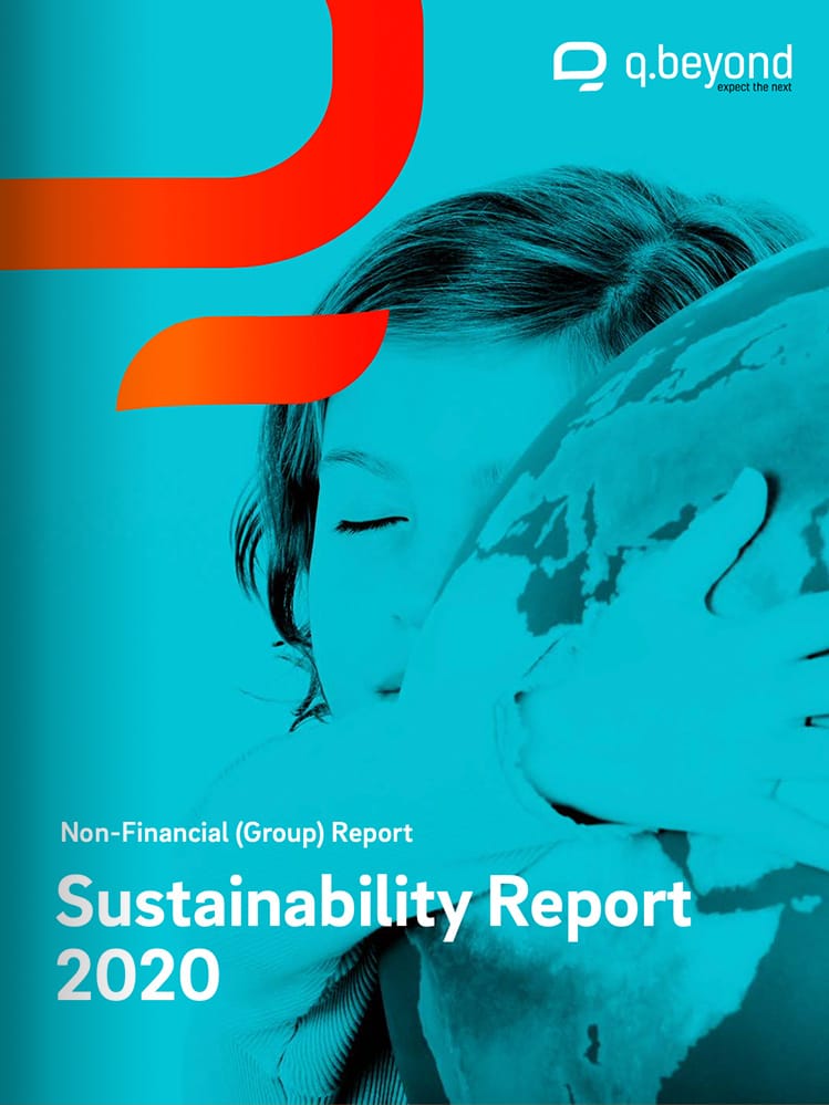 Cover Nachhaltigkeitsbericht 2020