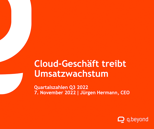 Präsentation Q3/2022