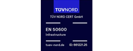 TÜV EN 50600 Infrastructure