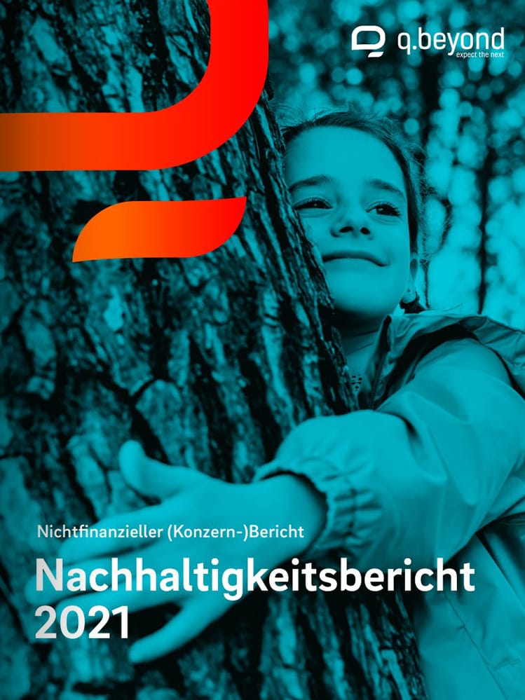 Cover Nachhaltigkeitsbericht 2021